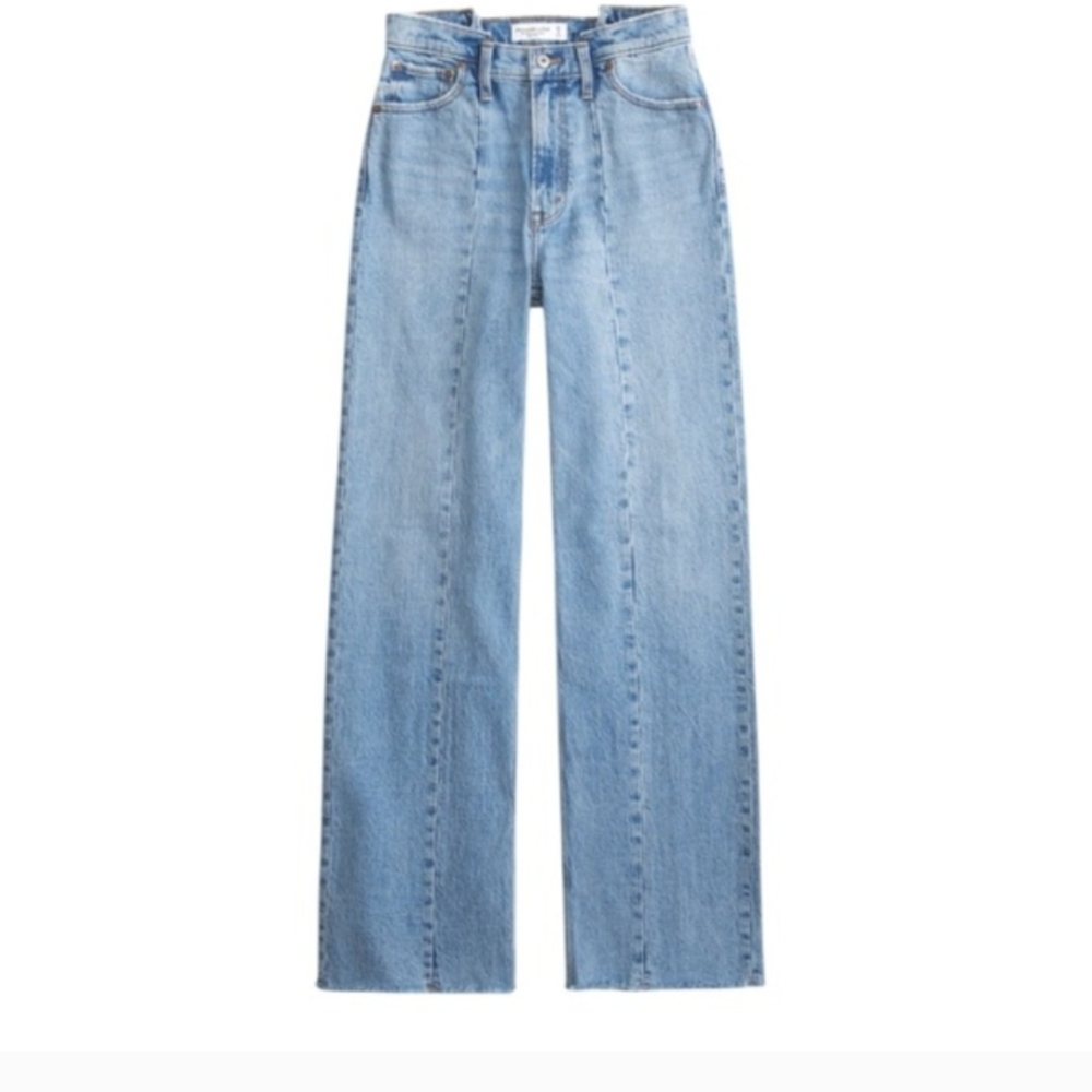 Abercrombie & Fitch 90s High Rise Vertical Splice Jeans